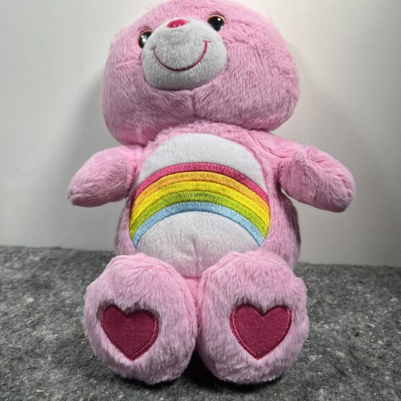 Care Bears Cheer Bear 13" Stuffed Plush Animal 2012 TCFC - Picture 4 of 9